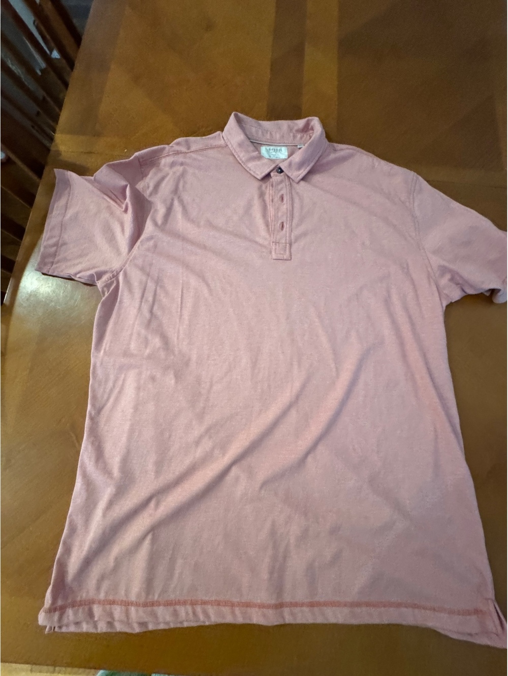 Linksoul Men's XXL Salmon Polo Shirt d524